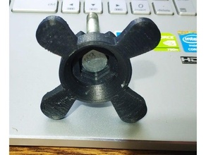 m8 hex head screw handle 3d printer tool 3d print model - Mito3D