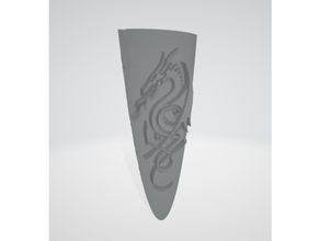 Alto duende escudos martelo guerra elfos fantasia escudo nono 3d print model - Mito3D