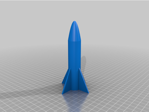 sugar rocket v1 model 3d print model - Mito3D