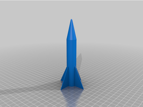 angepasst komprimiert Luft Rakete 3 3d print model - Mito3D