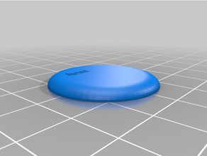 bottle cap disc golf 3d print model - Mito3D