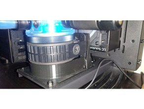 ekwb cuántico cinético montar toma termica núcleo p3 bomba agua 3d print model - Mito3D