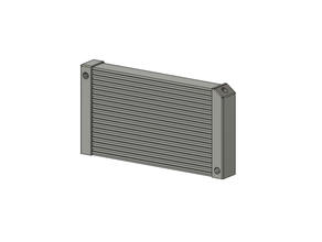échelle radiateurs 50mm 90mm 5mm incréments 3d print model - Mito3D