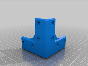 flsun angolo staffa cubo 3d print model - Mito3D