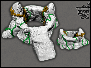 openforge - hole chained 28mm dnd gaming pathfinder tabletop wargaming 3d print model - Mito3D
