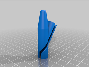 ondulado tubulação fio zíper guia ferramenta 3d print model - Mito3D