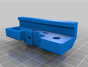 hypercube xy axis rear mounted steppers - mod 2020 3d print model - Mito3D