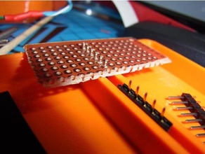 pin header solder jig tool 3d print model - Mito3D