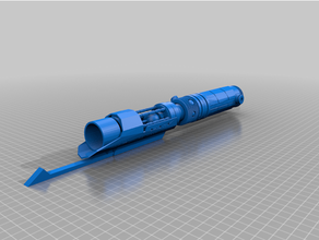custom starkiller saber 3d print model - Mito3D