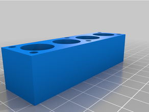 silicone damper cr-10 heatbed mold molding bed 3d print model - Mito3D