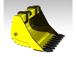 caterpillar bucket loader 1 10 3d print model - Mito3D