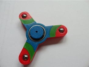 colormix 2 rgb fidget spinner openscad 3d print model - Mito3D