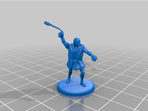 early antiquity - sumerian skirmishers 20mm 25mm archer historical infantry skirmisher slinger tabletop gaming wargaming 3d print model - Mito3D