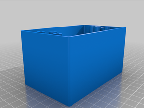 single banda parete scatola adatto esterno installazione piatti eccetera 3d print model - Mito3D