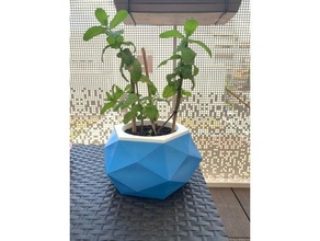 vazo mod çiçek tencere 3d print model - Mito3D