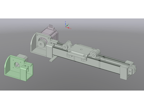 unistrut Kamera Schieberegler montieren 3d print model - Mito3D