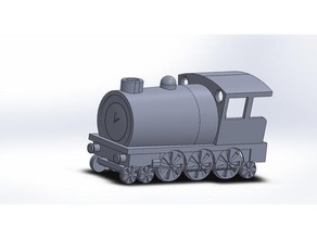 entrenar ornamento ferrocarril 3d print model - Mito3D