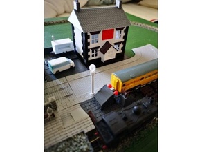gauge traditional pub diarama railway 3d print model - Mito3D