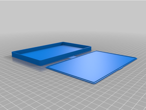 mask case rectangular customized 3d print model - Mito3D