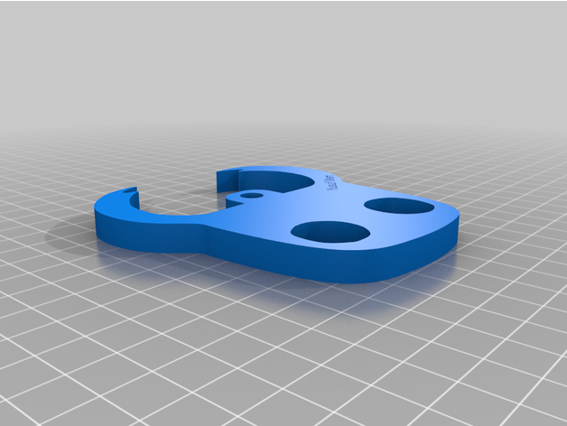 hueco Caballero llavero personalizable caballero 3D print model - Mito3D
