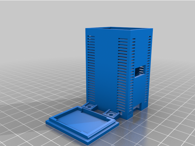 customized wemos d1 mini housing 3D print model - Mito3D