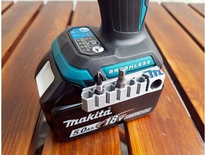 Makita drils Treiber bisschen Halter Unterstützung Bitholder 3d print model - Mito3D