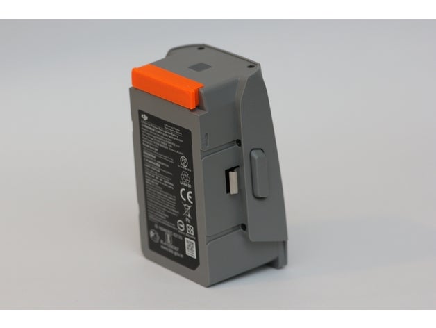 dji mavic Luft 2 Batterie Startseite Mantel Deckel bewachen akku drohne Drohne Multikopter 3D print model - Mito3D