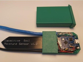 wemos d1 mini solo umidade temperatura sensor caixa ds18b20 esp8266 freecad di 3d print model - Mito3D