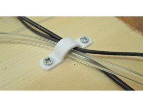 alambres soporte electricidad organización cable 3d print model - Mito3D