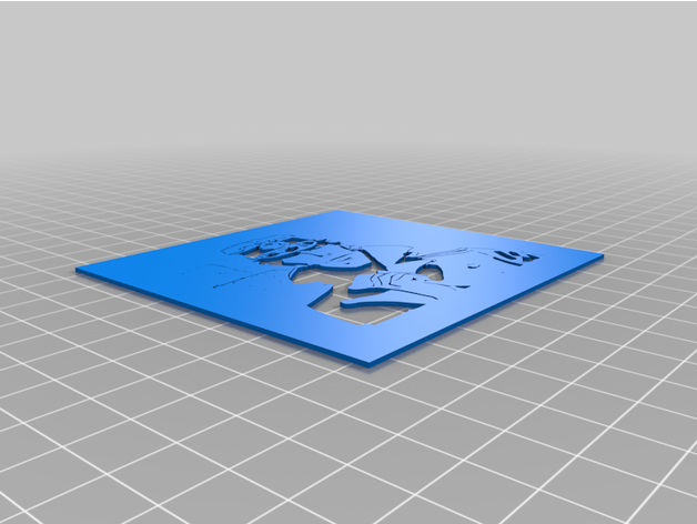 corto plantilla personalizado 3D print model - Mito3D