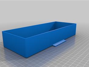 drawer box customized 3d print model - Mito3D