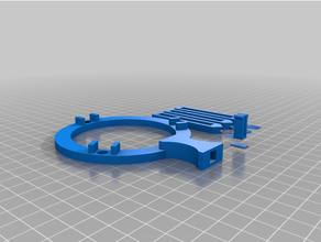 customized optics bench lensholder 3d print model - Mito3D
