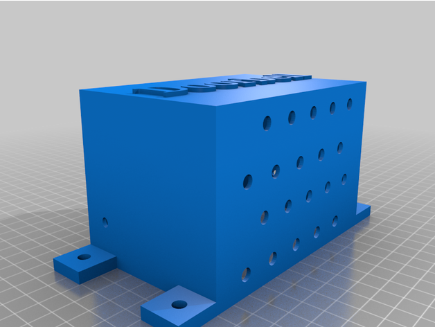 sonnette transformateur boîte 3D print model - Mito3D