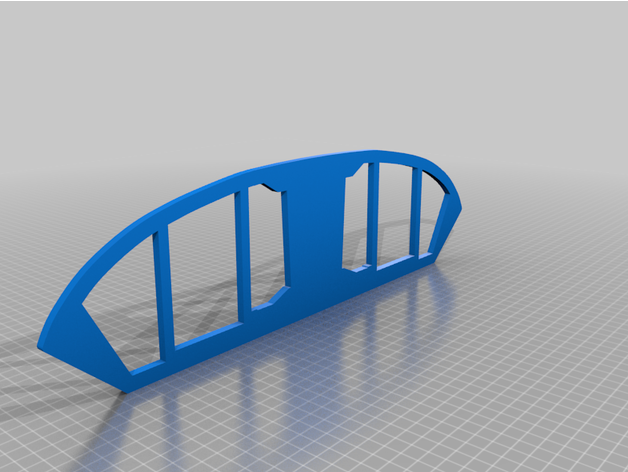 cmp rc spitfire horizontal stabilizer 3D print model - Mito3D