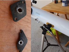bushnell fnac eveil telescope mount - support lescope veil 3d print model - Mito3D