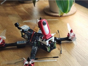 insta360go sangle monter drone amaxinno armattan marmotte caméra exhorte insta360 360 mini quadcopter 3d print model - Mito3D