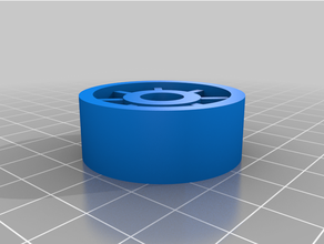 wheel manual pool vacuum 3d print model - Mito3D