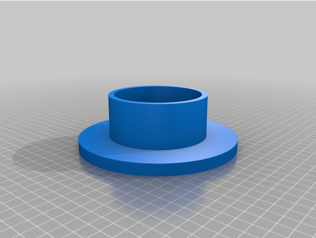 vacío tubo monitor estante soporte 3D print model - Mito3D
