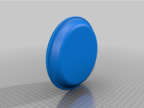 ostalloy couvercle bouton 3d print model - Mito3D