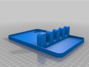 tongs holder bbq tool 3d print model - Mito3D