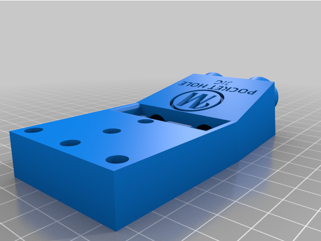 cep delik jig 3D print model - Mito3D