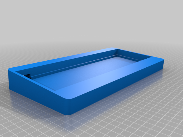 bertuccio - geometric 60 keyboard case 3D print model - Mito3D