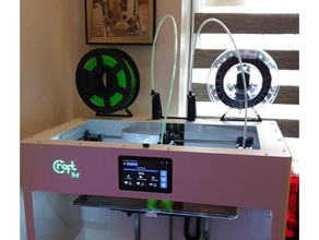 artesania craftbot fluir idex carrete filamento monta 3d print model - Mito3D