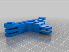 gopro conector brazo extensión 3d print model - Mito3D