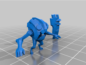 forest imps - dnd - humanoid - tm - dp dnd forest humanoid imp 3d print model - Mito3D