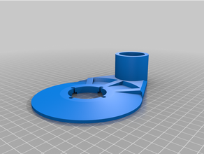 bosch 1617evs deflector vaccuum 3d print model - Mito3D