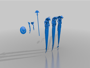medusas dnd aberración medusa 3d print model - Mito3D