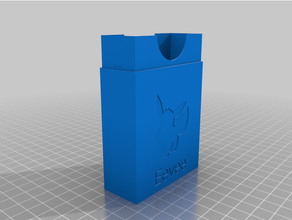 eevee card box customized 3d print model - Mito3D