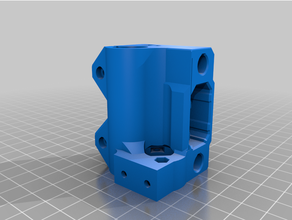 revised x-axis purge mech 3d print model - Mito3D