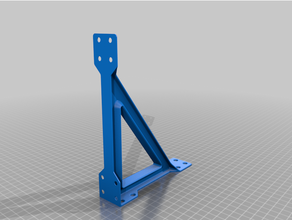 recinto perna suporte v2 ikea estante tabela 3d print model - Mito3D